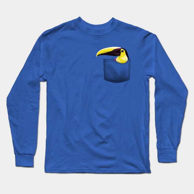 Toucan Long Sleeve T-Shirt by albertocubatas